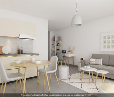 location Appartement T1 DE 27.5m² À CASTELNAU LE LEZ - Photo 2