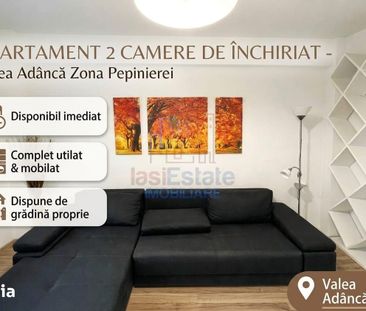 Apartament cu 2 camere, complet utilat si mobilat - Fotografie 1