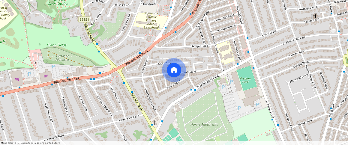 Woodchurch Lane, Birkenhead, CH42