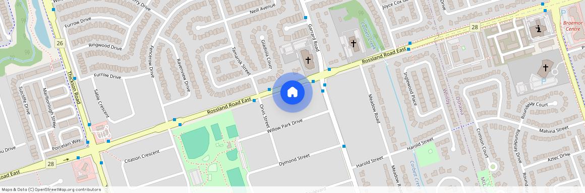 1813 Rossland Road E #Bsmt, Whitby, Blue Grass Meadows