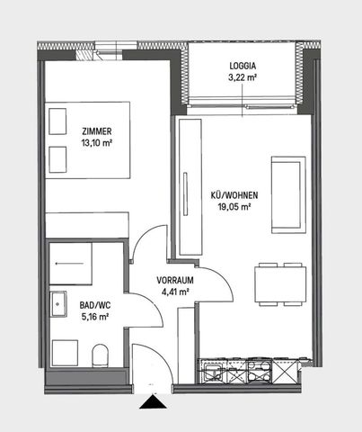2-Zimmer-Wohnung mit Loggia - Provisionsfrei! - Photo 5