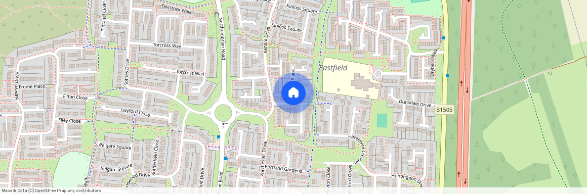 Kirkbride Place, Cramlington