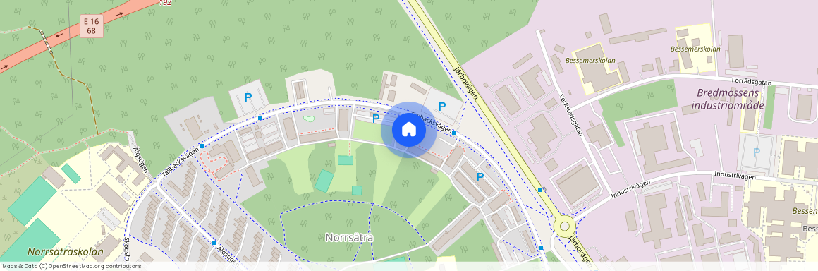 Norrsätra, Sandviken, Gävleborg, Tallbacksvägen 17 B