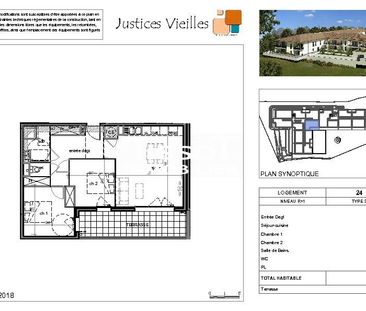 Location Appartement 3 pièces 64m² NIMES 30000 - Photo 2