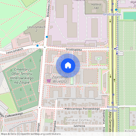 ul. Grudziądzka, Wrzeszcz Dolny, Gdańsk, pomorskie