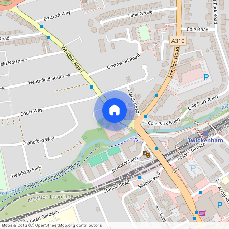 Whitton Road, Twickenham, TW1