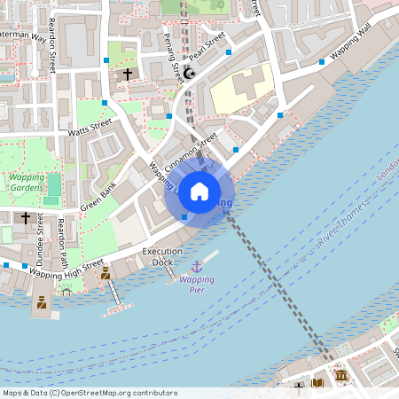 New Crane Wharf, Wapping, E1W