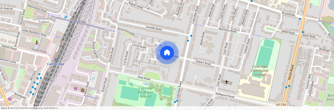 Brackyn Road, Cambridge, CB1