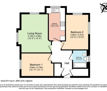 2 bedroom flat to rent - Photo 6
