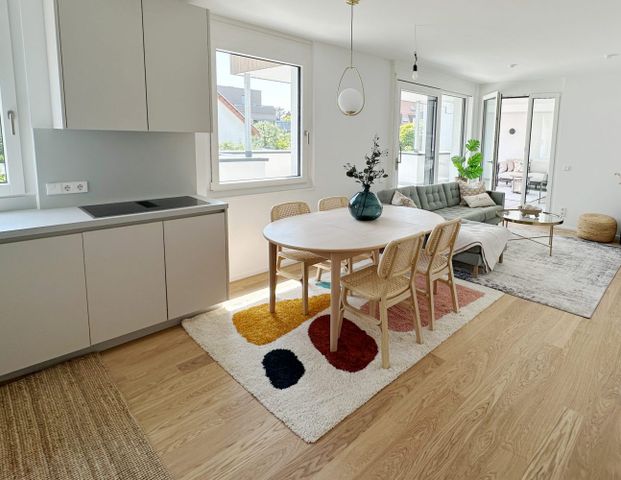 Wohnen an der grünen Mitte von Ruit — 4,5‑Zimmer-Wohnung mit Sonnenbalkon: Neubau-Erstbezug - Foto 1