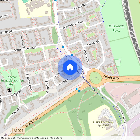 Sandifield Road, Hatfield, AL10