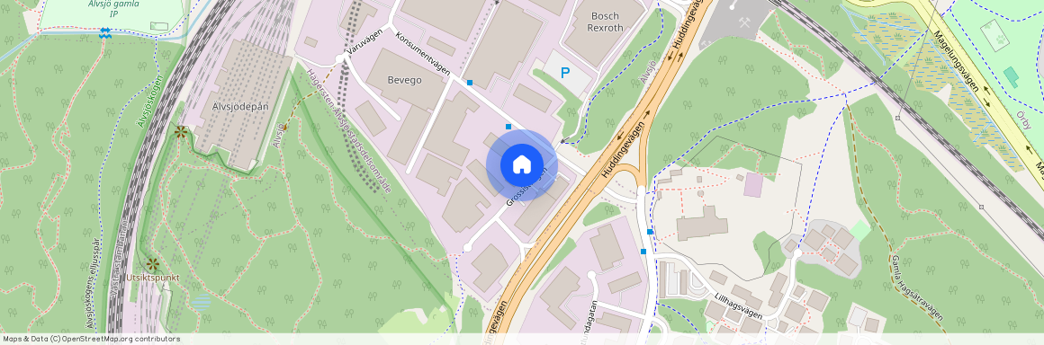 Örby slott, Stockholm, Grossistvägen 4