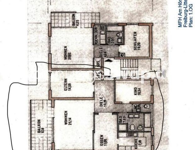 Wohnungsswap - 4 Zimmer, 94 m² - Am Hörchersberg, Freiburg im Breisgau - Foto 1
