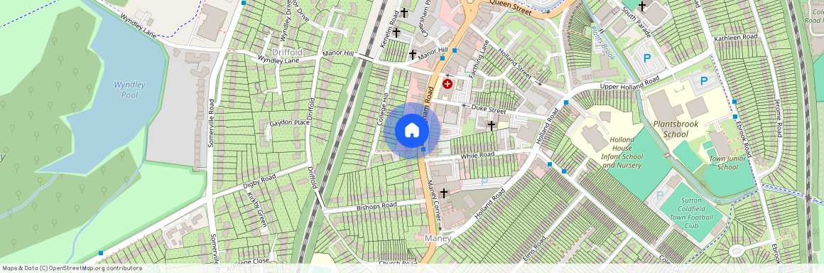 Birmingham Road, Sutton Coldfield, West Midlands, B72