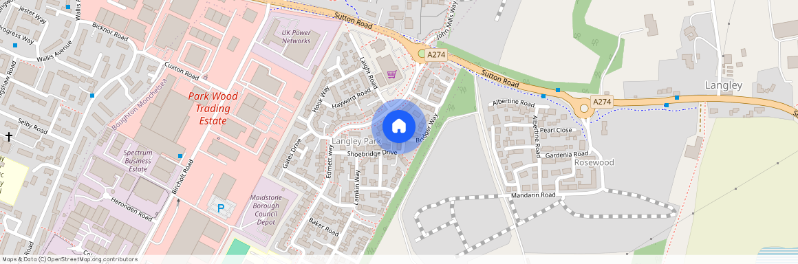 Bridger Way, Maidstone, Kent, ME17