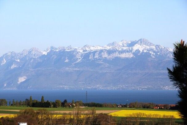 Villa avec piscine chauffée, vue panoramique sur le lac et Alpes - Foto 1