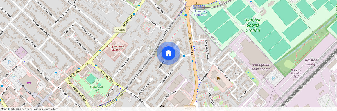 Pelham Crescent, Beeston NG9