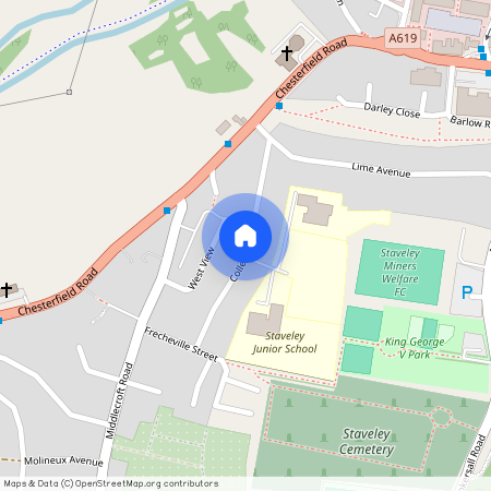 College Avenue, Chesterfield