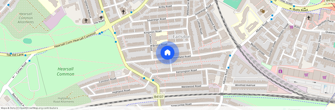 Broomfield Road, Earlsdon CV5