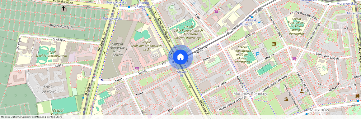 Warszawa, M., Warszawa, Śródmieście, Stawki