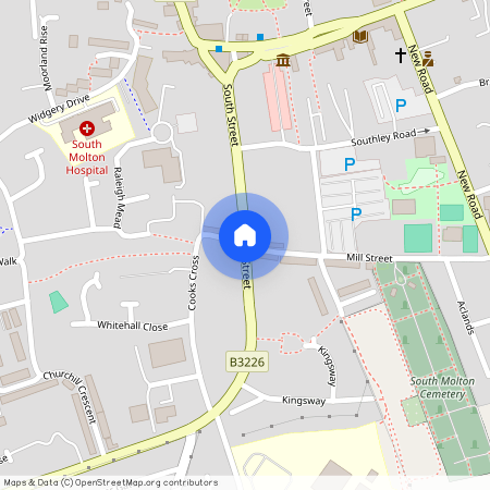 Floor Flat, South St, South Molton