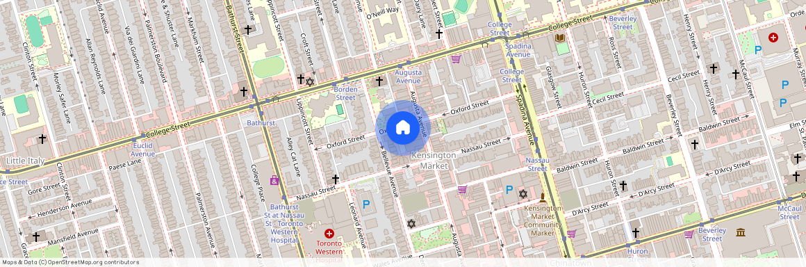 87 Oxford Street Unit# Upper, Toronto