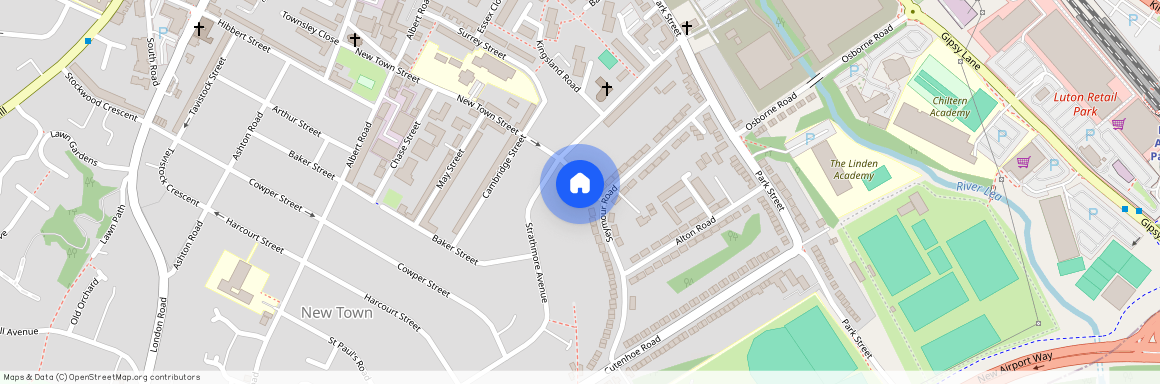 Bed Flat On Seymour Ave, Luton, Bedfordshire, LU1