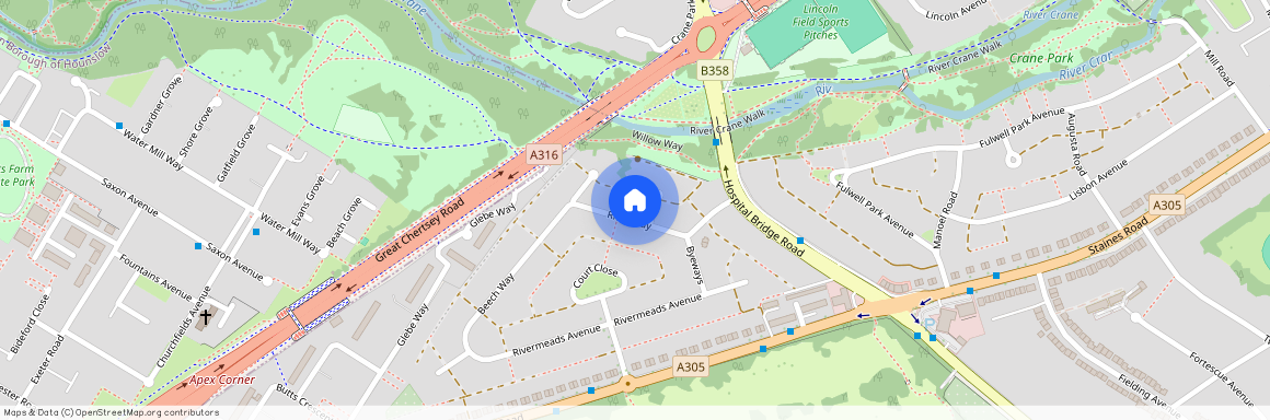 River Way, Twickenham TW2