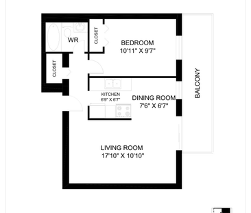 1 Bedroom - Photo 2