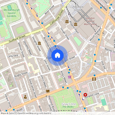 Rogers Street, Bloomsbury, WC1N