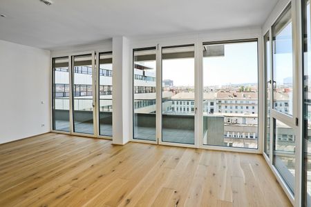 Neubauprojekt JOSEPH/Turm: Hochwertige 4-Zimmer-Wohnung mit Außenfläche und toller Aussicht- in 1090 Wien zu mieten - Foto 5