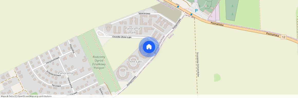 os. Złote Łąki, Kościelna Wieś, Gołuchów, pleszewski, wielkopolskie, Kalisz