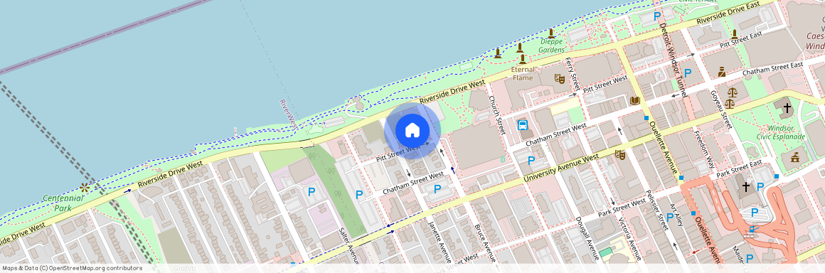 552 PITT STREET West Unit# 2, Windsor, Windsor, Essex, N9A 5R5