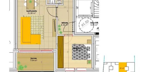 Sint Andries: gelijkvloers nieuwbouwapp. met 2 slpk - Foto 3