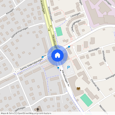 Räfsarstigen, Segeltorp