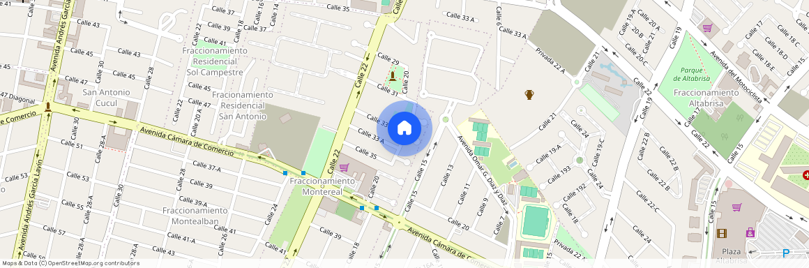 Calle 18 C, Fraccionamiento Altabrisa, 97133 Mérida, YUC, Mexico