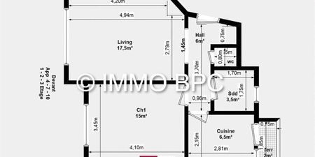 Appartement te huur in Jette voor € 950 met 1 slaapkamer - Photo 4