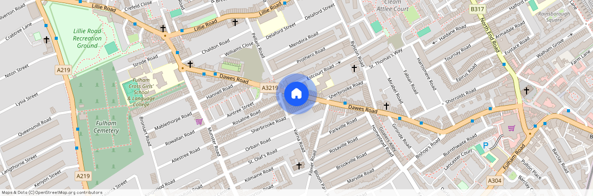 Dawes Road, Fulham, London, SW6