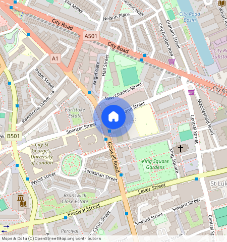 Masons Yard, London, EC1V