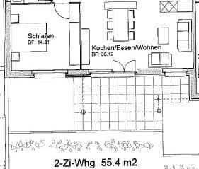 "Ruhige und zentrale 2.5-Zimmerwohnung in Baar" - Foto 3