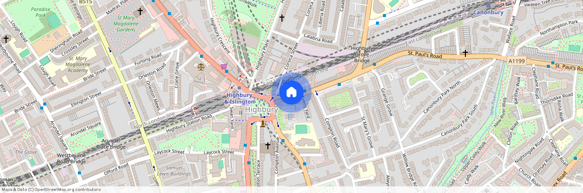 St Paul's Road, Islington, London, N1 2NA