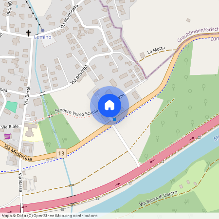 via dei Gelsi 4, 6533 Lumino