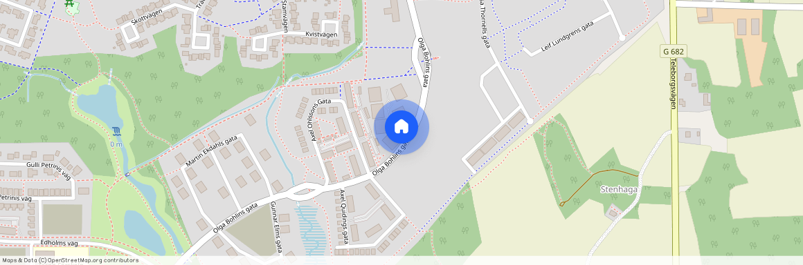 Teleborg, Växjö, Kronoberg, Olga Bohlins gata 18 B