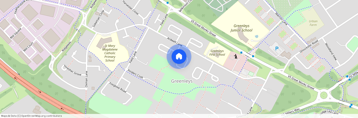 Cotman Close, Greenleys, Milton Keynes