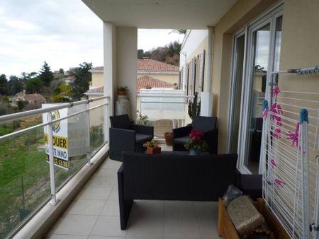 GATTIERES - 2 PIECES - TERRASSE - Photo 2