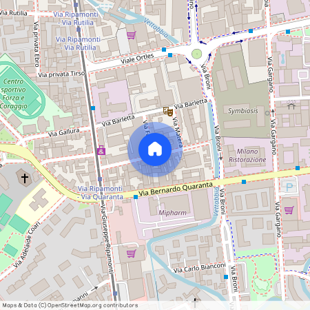 Via Gian Francesco Pizzi, Milan, Lombardy 20141