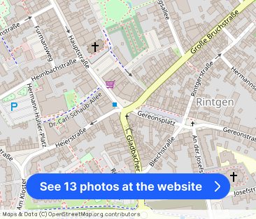 +++1 Raum City Appartement mit Balkon in zentraler Lage+++ - Photo 1