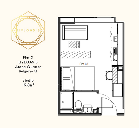 Studio to rent - Photo 2