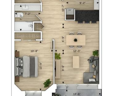 GRAND 3 1/2 - TOUT INCLUS - Cession de bail (Déjà vendu) - Photo 4