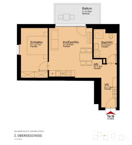 Moderne 2 Zi Wohnung mit Balkon - nahe U1 (provisionsfrei!) - Photo 5